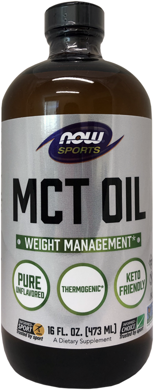 NOW Sports MCT Oil 473ml